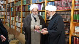 دیدار اعضای دبیرخانه کنگره بین المللی بزرگداشت علامه میرحامد حسین لکهنوی رحمه الله با آیت الله سند حفظه الله