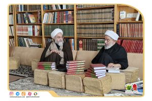 دیدار اعضای دبیرخانه کنگره بین المللی بزرگداشت علامه میرحامد حسین لکهنوی رحمه الله با آیت الله سند حفظه الله